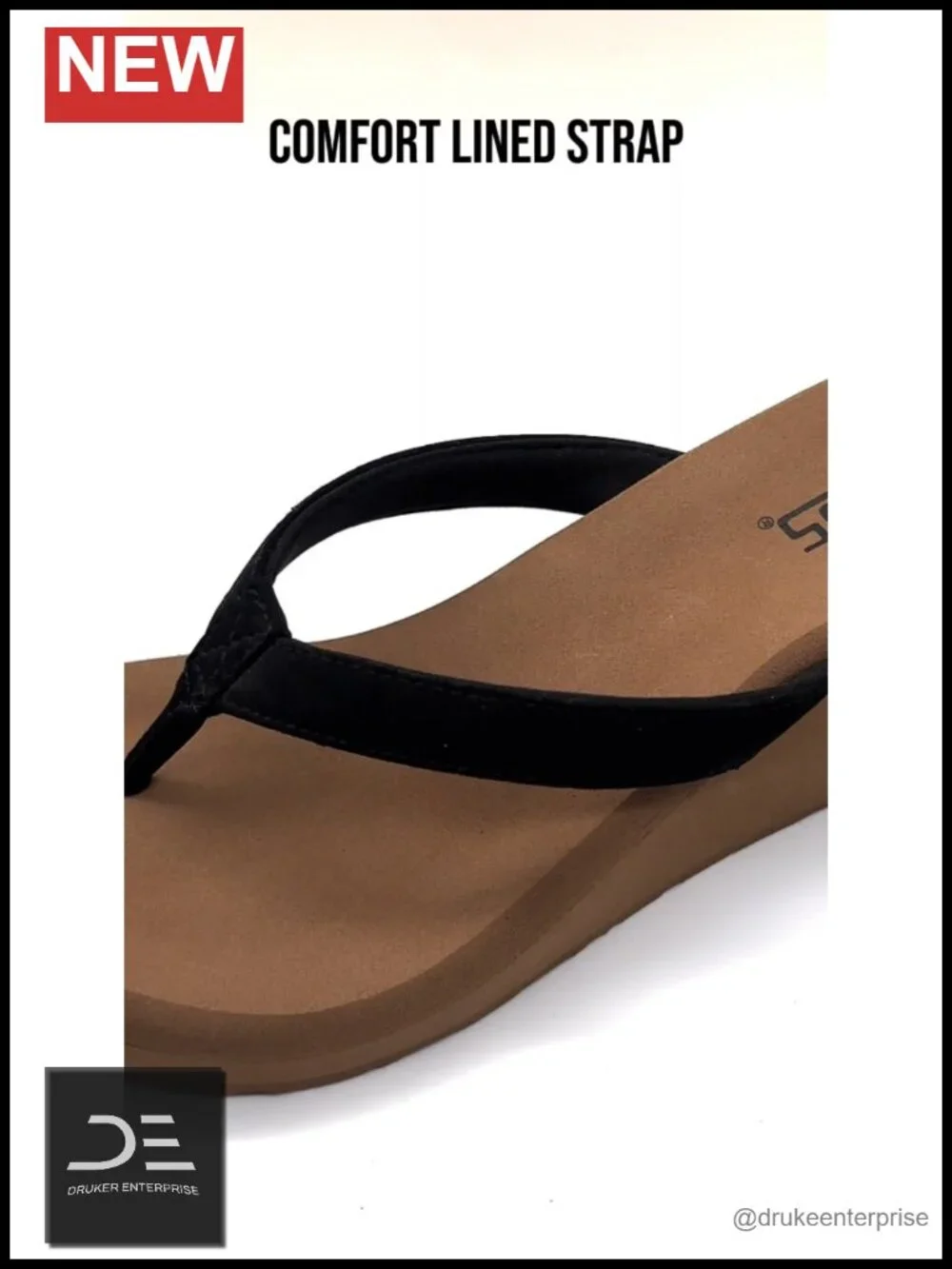 Women's Handcrafted Wedge Flip Flop Sandals with Arch Support